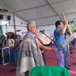 Don Arturo Camiao en Festival del Folklor Campesino.