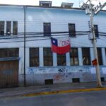Fachada de la sede de Cochrane antes de la demolición